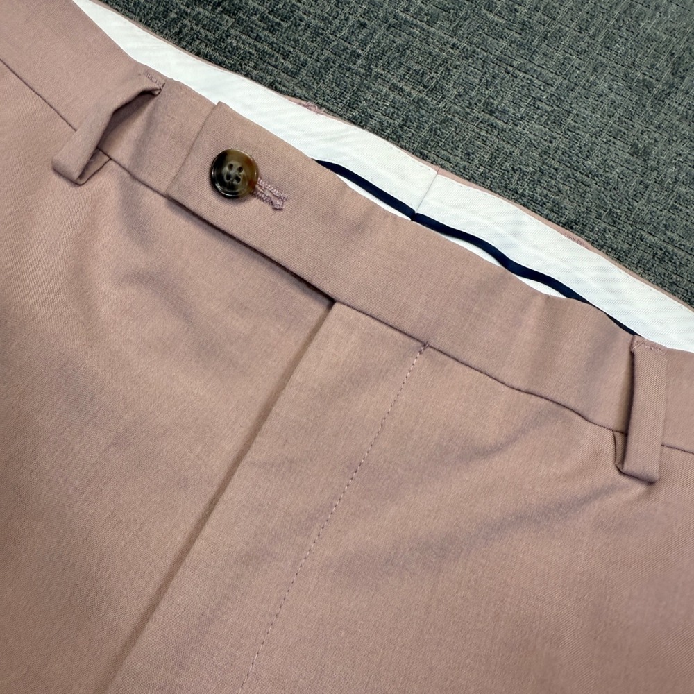 Lauren Ralph Lauren Dress Pants Mens 32x32 (34x29) Dusty Rose Pink Trousers